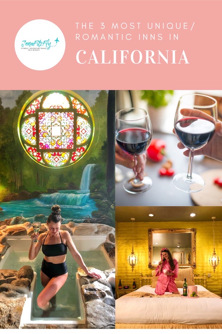 The 3 most unique and romantic inns in California happen to also all be on the Central Coast. If you love unique, quirky, romantic destinations, this one's for you. California does unique and romantic well! Try these places out and see for yourself!