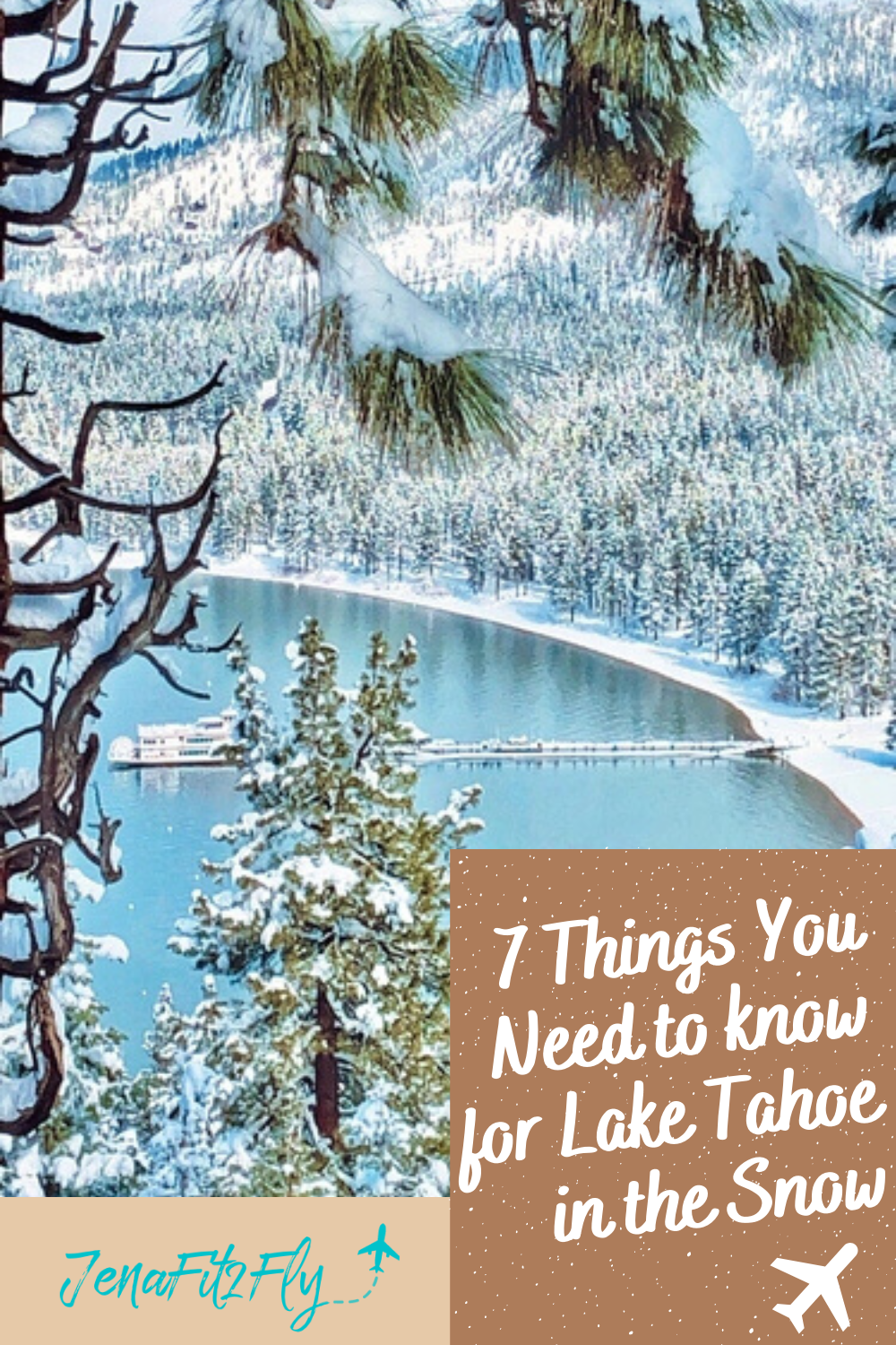 The 7 things you need to know for Lake Tahoe in the snow! Lake Tahoe is absolutely unreal at any time of year, but there is something so incredible about it completely covered in snow! Here are the 7 things you need to know for Lake Tahoe in the snow!