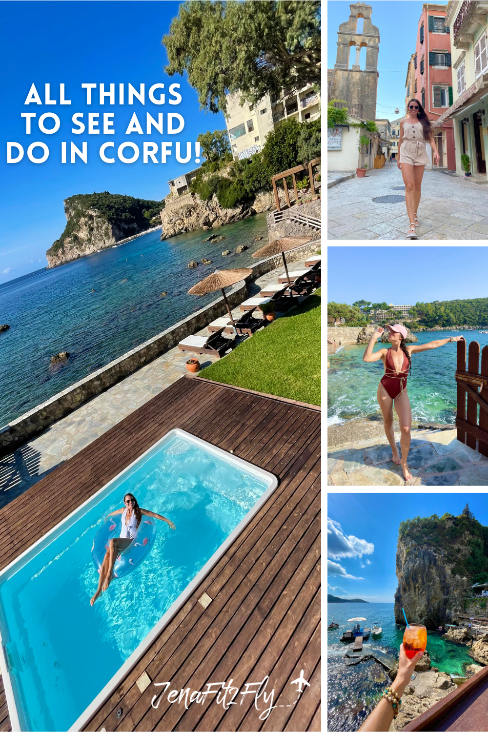 Where to stay and what to do in Corfu, Greece! Corfu is filled with incredible architecture, unreal beaches and pristine water. Here's everything you need to know, and where to go, to make the best of your Corfu experience!